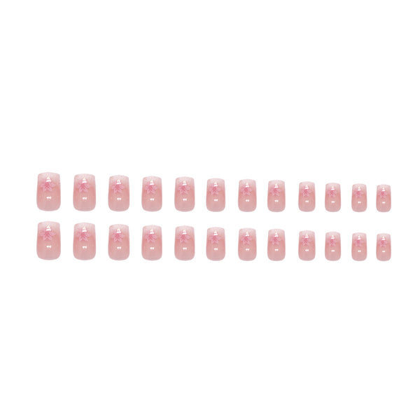 12 Sizes-24 Pcs Press On Nails W2055