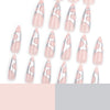 12 Sizes-24 Pcs Press On Nails DIY66