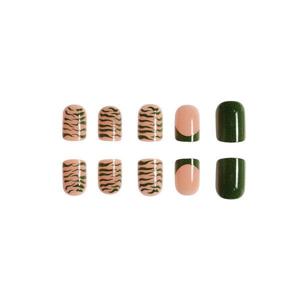 12 Sizes-24 Pcs Press On Nails C231