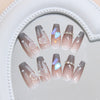 12 Sizes-24 PcsPress On Nails Z1158