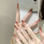 12 Sizes-24 Pcs Press On Nails R845