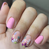 12 Sizes-24 Pcs Press On Nails Y105