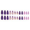 12 Sizes-24 Pcs Press On Nails W1737