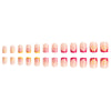 12 Sizes-24 Pcs Press On Nails C313