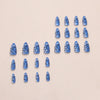 12 Sizes-24 PcsPress On Nails W2046