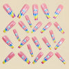 12 Sizes-24 Pcs Press On Nails Y893