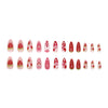 12 Sizes-24 Pcs Press On Nails Z1091