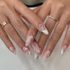 12 Sizes-24 Pcs Press On Nails Jp3302
