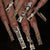 12 Sizes-24 Pcs Press On Nails Z893