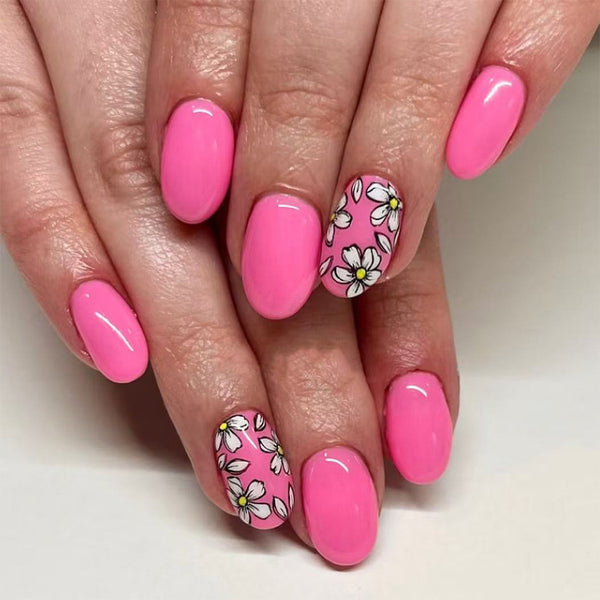 12 Sizes-24 Pcs Press On Nails C886