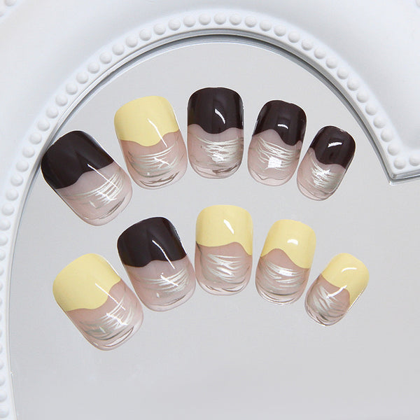 12 Sizes-24 Pcs Press On Nails R948