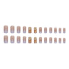 12 Sizes-24 Pcs Press On Nails W1327