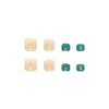 12 Sizes-24 Pcs Press On Nails F036