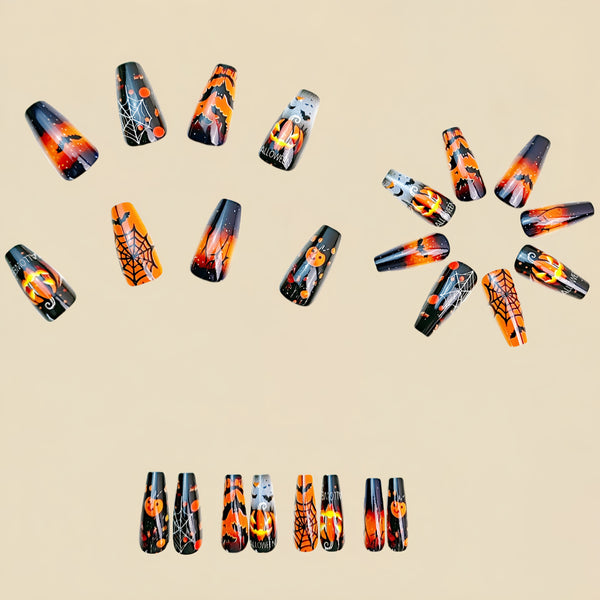 12 Sizes-24 Pcs Press On Nails Y892