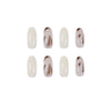 12 Sizes-24 Pcs Press On Nails JP1049