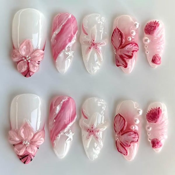 30 Pcs Press On Nails Z1223