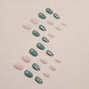 12 Sizes-24 Pcs Press On Nails W590