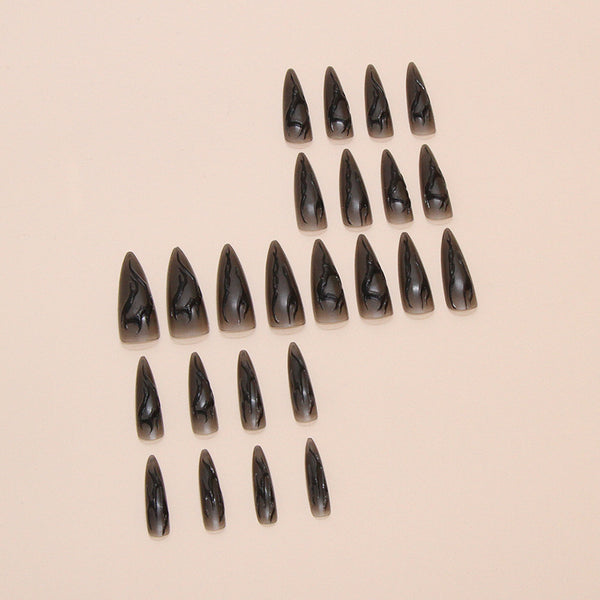 12 Sizes-24 Pcs Press On Nails W1783