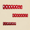 12 Sizes-24 Pcs Press On Nails Y1669
