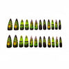 12 Sizes-24 Pcs Press On Nails Y184