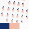 12 Sizes-24 Pcs Press On Nails JP1996