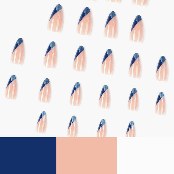 12 Sizes-24 Pcs Press On Nails JP1996