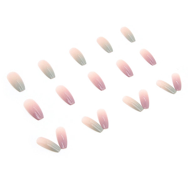 12 Sizes-24 Pcs Press On Nails R509