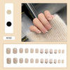 12 Sizes-24 Pcs Press On Nails R161