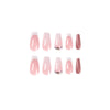 12 Sizes-24 Pcs Press On Nails JP2290
