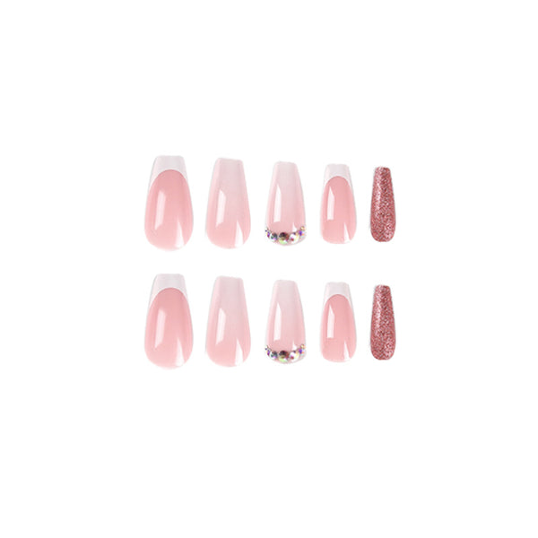 12 Sizes-24 Pcs Press On Nails JP2290