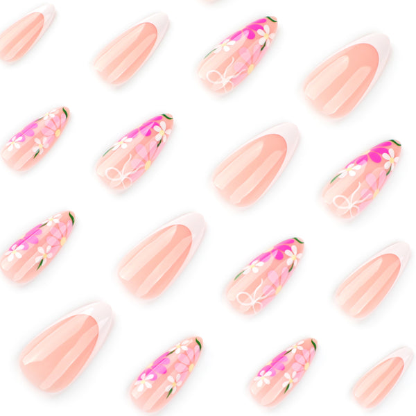 12 Sizes-24 Pcs Press On Nails JP3797