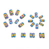 12 Sizes-24 Pcs Press On Nails Y1746