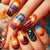 12 Sizes-24 Pcs Press On Nails Y589