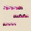 12 Sizes-24 Pcs Press On Nails Y1618