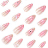 12 Sizes-24 Pcs Press On Nails JP3865