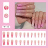 12 Sizes-24 Pcs Press On Nails W116