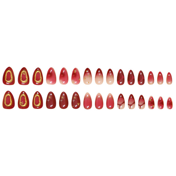 30 Pcs Press On Nails Z951