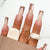 12 Sizes-24 Pcs Press On Nails JP1438