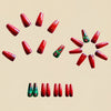 12 Sizes-24 Pcs Press On Nails Y1221