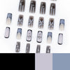 12 Sizes-24 Pcs Press On Nails JP3385