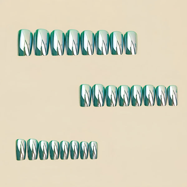 12 Sizes-24 Pcs Press On Nails Y1068