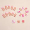 12 Sizes-24 Pcs Press On Nails W1259
