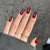 12 Sizes-24 Pcs Press On Nails JP4132
