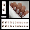 12 Sizes-24 Pcs Press On Nails W370
