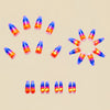 12 Sizes-24 Pcs Press On Nails Y740