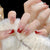 12 Sizes-24 Pcs Press On Nails Z551