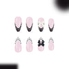 12 Sizes-24 Pcs Press On Nails C1396