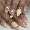 12 Sizes-24 Pcs Press On Nails JP4389