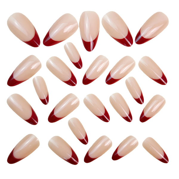 12 Sizes-24 Pcs Press On Nails Y1426