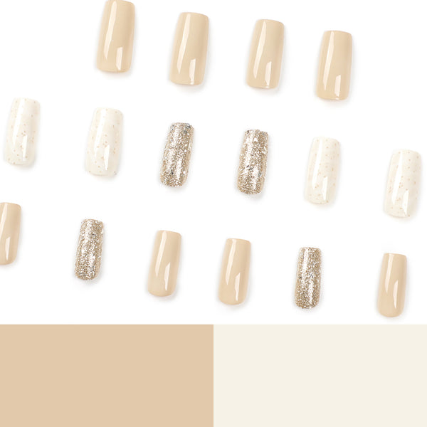 12 Sizes-24 Pcs Press On Nails JP2604